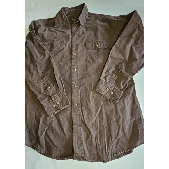 St‎ John's Bay vintage men's long sleeve button up Sz M - Picture 5 of 14